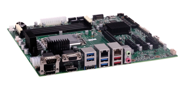 华北工控MATX-6153嵌入式AI主板